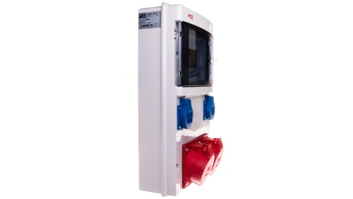 Rozdzielnica stacjonarna STAR 2x32A/5P 2xGS bez zabezpieczeń IP44 9016850W