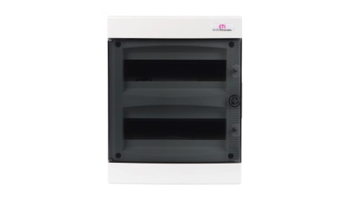 Rozdzielnica modułowa 2x12 podtynkowa /transparentna/ IP40 ECM24PT-S DIDO 001101075