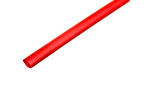 Rura termokurczliwa cienkościenna, odcinki 1m, CR 4,8/2,4 czerwona, 427534 /50szt./