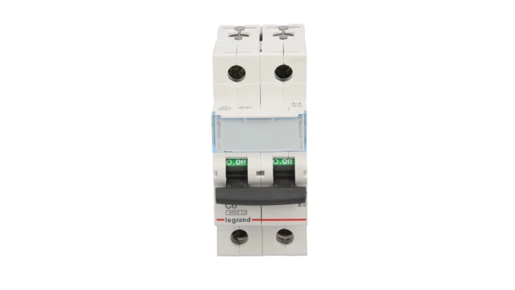 Wyłącznik nadprądowy 2P C 6A 6kA AC S302 TX3 403524