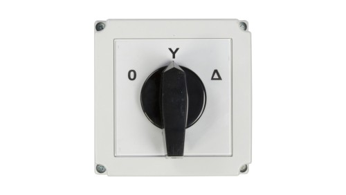 Łącznik krzywkowy gwiazda-trójkąt 3P 63A w obudowie 4G63-12-PK R214 63-840591-051