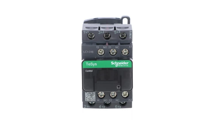 TeSys Deca Stycznik mocy 18A 3P 42V AC 1Z 1R LC1D18D7