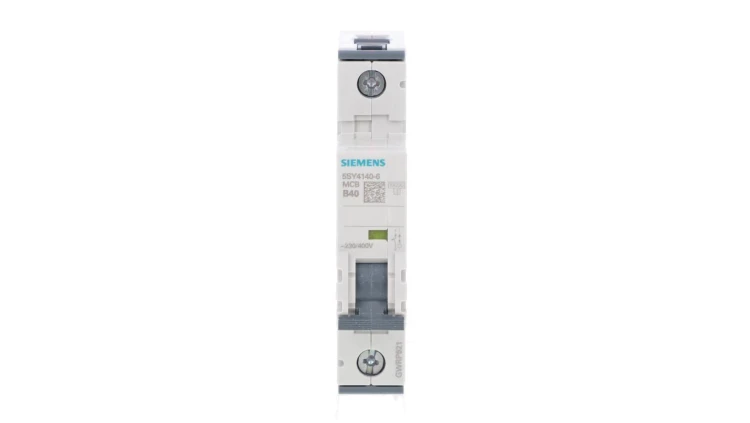 Wyłącznik nadprądowy 1P B 40A 10kA AC SENTRON 5SY4140-6