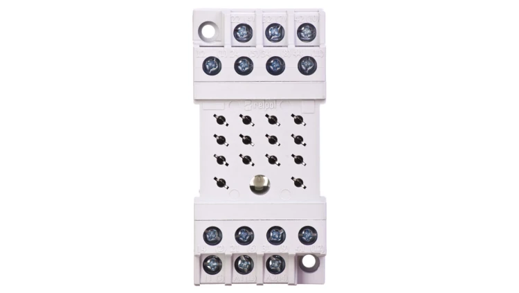 Gniazdo przekaźnika R15 4P 10A 250V GZ14 592022