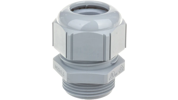 Dławnica kablowa poliamidowa M25 IP68 SKINTOP STR-M 25x1,5 ciemnoszara 53111130