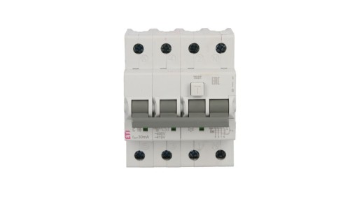 Wyłącznik różnicowo-nadprądowy 4P 16A C 0,03A typ AC KZS-4M 002174024