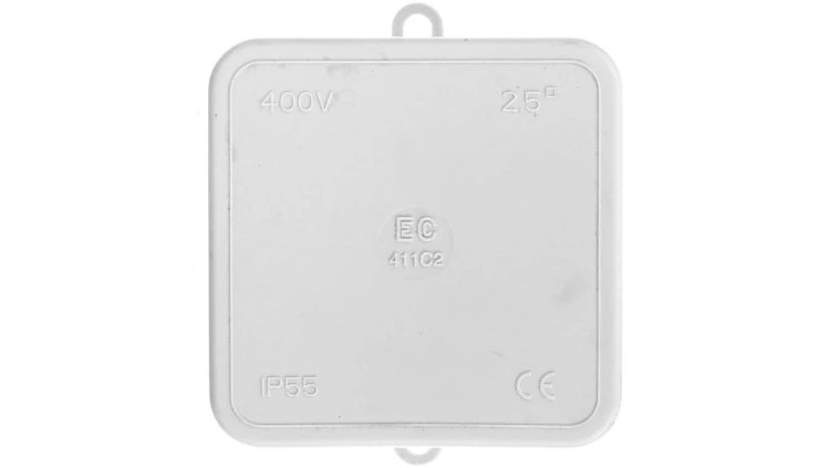 Puszka n/t szara 65x65x32 mm IP55 bezhalogenowa EC411C2
