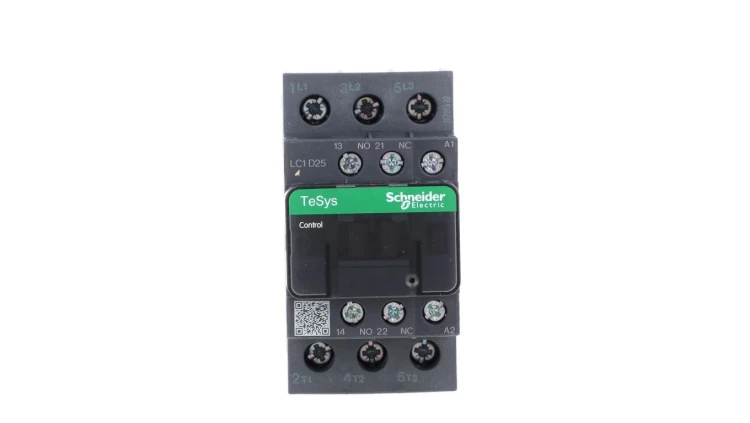 TeSys Deca Stycznik 25A 3P 380V AC 1Z 1R LC1D25Q7