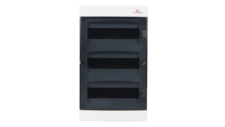 Rozdzielnica modułowa 3x12 natynkowa drzwi dymne / IP 40 400V AC / ECT36PT-s 001101070