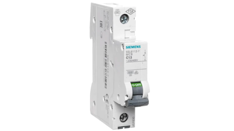 Wyłącznik nadprądowy 1P C 13A 6kA AC SENTRON 5SL6113-7