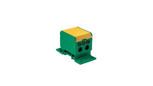 Blok rozdzielczy 160A 1P 2x2,5-50/4x2,5-16 3x2,5-25//Ż-Z E.4090/Ż-Z