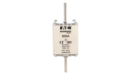 Wkładka NH2 500A 500V gL/gG podwójny wskaźnik 500NHG2B