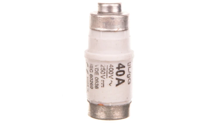 Wkładka bezpiecznikowa D02 40A gL/gG 400V E18 40NZ02