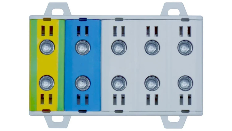 Listwa zaciskowa pięciopolowa 5x35 mm2 (3P+N+PE) GEP-00107