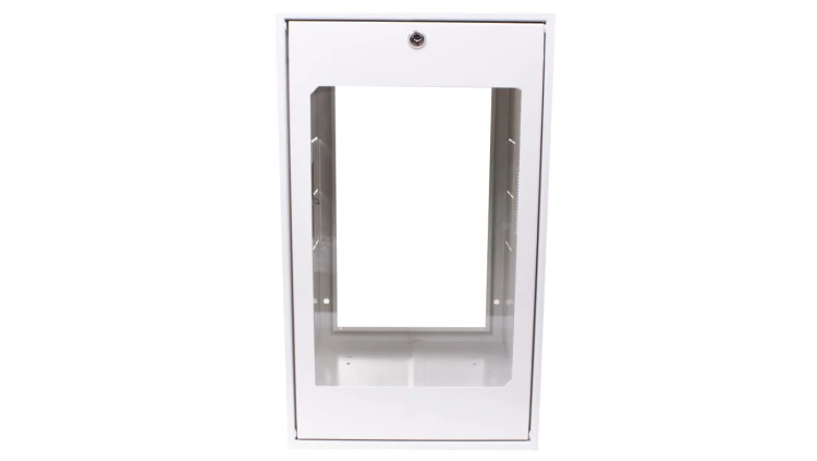 Szafa RACK 19 cali 6U 600x400mm IP30 RAL7035 (drzwi przeszklone) SZW Simple SZWS-19-6U-40-DS 19-8008SZWS-19-6U-40-DS