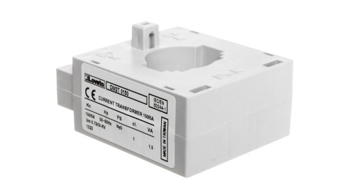 Przekładnik prądowy 150/5A, klasa 1, na przewód fi 23mm, na szynę 30x10mm, 25x12,5mm, 20x15mm DM2T0150
