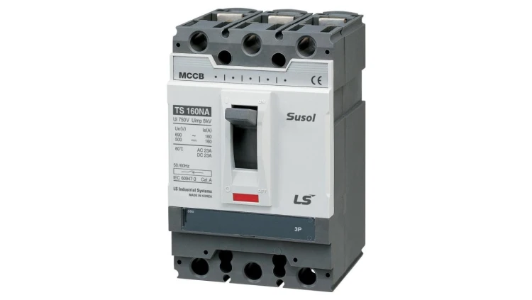 Wyłącznik kompaktowy LS Electric 3polowy In=160A 0105028700 TS160NA DSU160A 3P