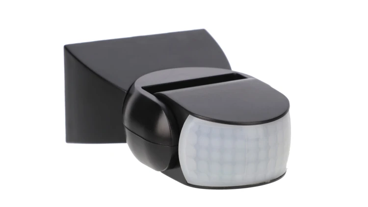 Czujnik ruchu 360/180st. 2 sensory IP65 1200W czarny 5 lat gwarancji OR-CR-254/B