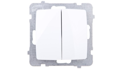 KARO Łącznik świecznikowy biały ŁP-2S/m/00