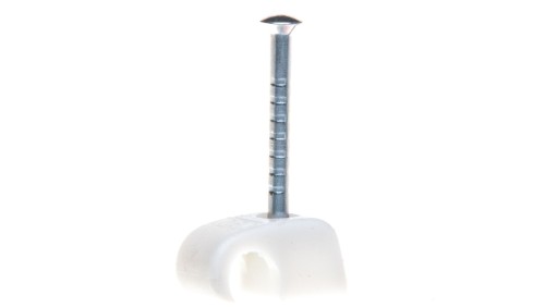 Uchwyt do kabli /4-7mm/ z gwoździem 2x25mm 2025 25 LGR 2228629 /100szt./