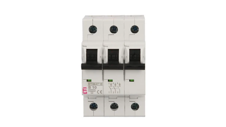 Wyłącznik nadprądowy 3P B 10A 10kA AC ETIMAT10 002125714
