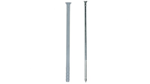Kołek wbijany nylonowy szybkiego montażu z lejkiem Koelner FX-08L160 8 × 160 mm /opakowanie kartonowe 50 szt./