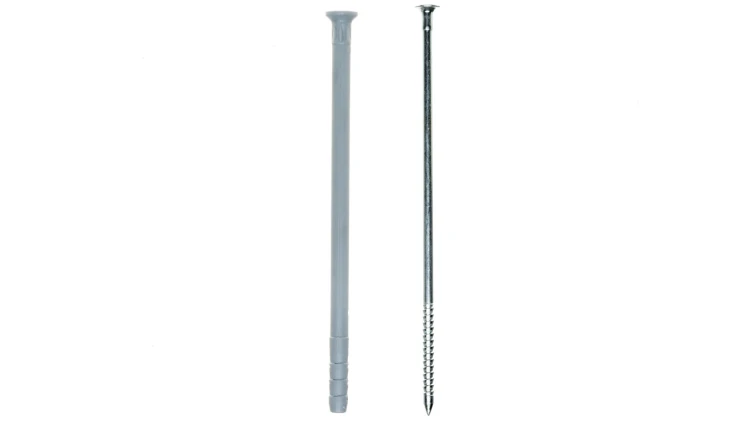 Kołek wbijany nylonowy szybkiego montażu z lejkiem Koelner FX-08L160 8 × 160 mm /opakowanie kartonowe 50 szt./