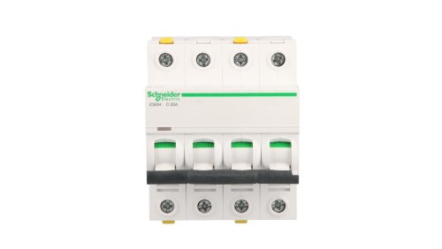 Wyłącznik nadprądowy 4P C 20A 10kA AC iC60H-C20-4 Acti9 A9F07420