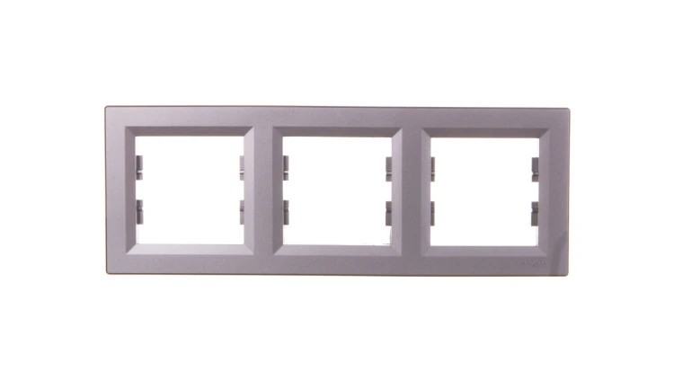 ASFORA Ramka 3-krotna pozioma stal EPH5800362