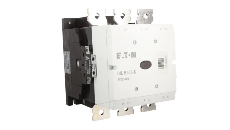 Stycznik mocy 500A 3P 220-240V AC 2Z 2R DILM500-S/22 (220-240V50/60HZ) 274199