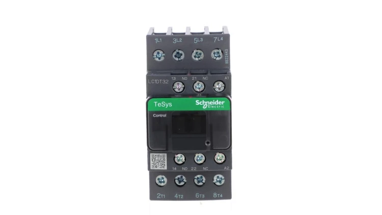 TeSys Deca Stycznik mocy D 32A (AC-1) 4P 48V 50/60Hz 1Z 1R LC1DT32E7