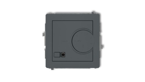 DECO Regulator elektroniczny temperatury z czujnikiem powietrznym grafitowy mat 28DRT-2