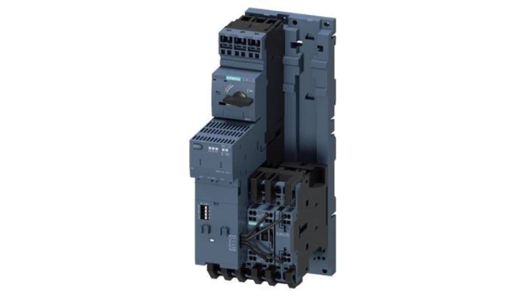 Układ rozruchowy rewersyjny z ILM High Feature 3,5-32 A wielkość S0 z adapterami do montażu 3RA8522-4EE10