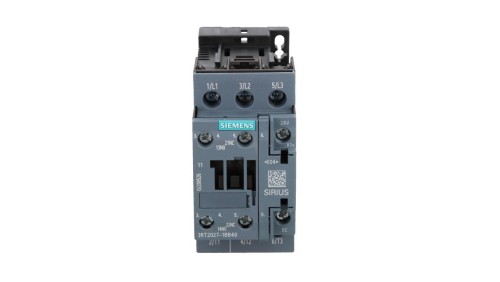 Stycznik mocy 32A 3P 24V DC 1Z 1R S0 3RT2027-1BB40