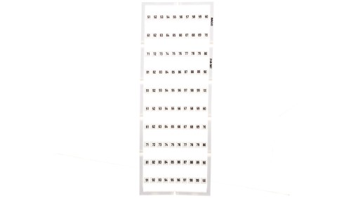 Oznaczniki Mini-WSB 2x 51-100 biały 248-507 /5szt./
