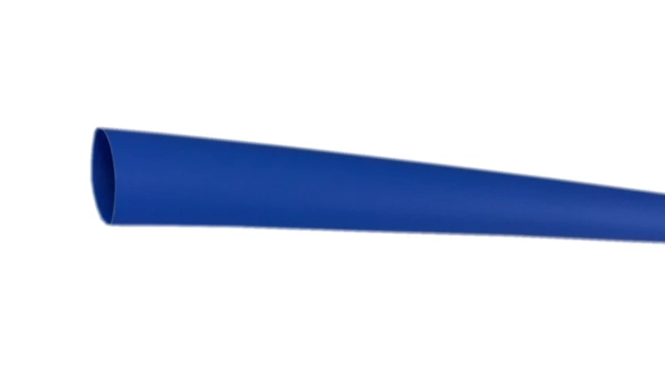 Rura termokurczliwa cienkościenna, odcinki 1m, CR 2,4/1,2 niebieska, 427512 /100szt./