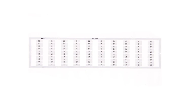 Oznaczniki WMB 10x 11-20 793-4503 /5szt./