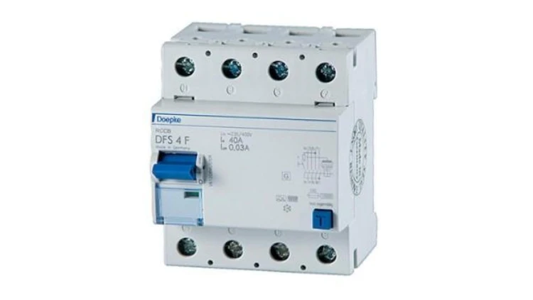Wyłącznik różnicowoprądowy 4P DFS4 040-4/0,03-AC 72134902