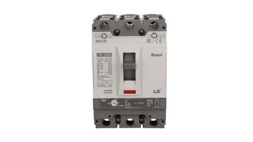 Wyłącznik kompaktowy LS Electric 3polowy In=160A wyzwalacz FMU 0102015200 TD160N FMU 160A3