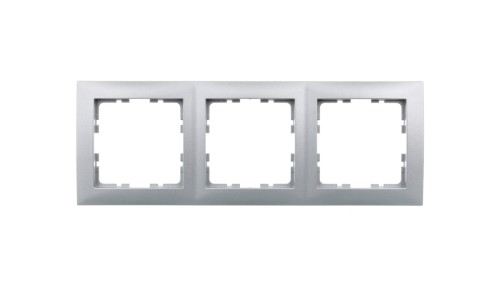 Berker B.Kwadrat Ramka potrójna aluminium 5310138994