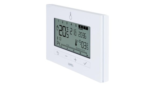 REGULATOR TEMPERATURY TYGODNIOWY, 230V, PRZEKAŹNIKOWY TYP: LPR-03 BIAŁY