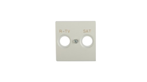 Simon 82 Pokrywa gniazda RTV-SAT biała 82097-30