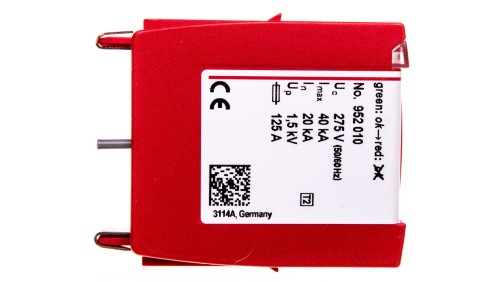 Akcesoria: moduł ochrony ogranicznika przepięć Typ 2 20kA 1,5kV DG MOD 275 952010