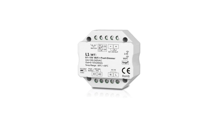 Odbiornik LED 0/1-10V (ZigBee) Skydance - Mono - 230VAC - L1(WZ)