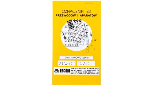 Znaki samoprzylepne ZS D12/UZK E04ZP-02030402000