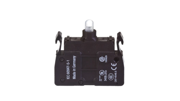 Oprawka z LED zielona 230V AC M22-CLED230-G 216577