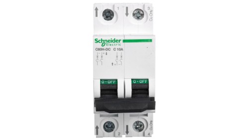 Wyłącznik nadprądowy 2P C 10A 10kA DC C60H-DC Acti9 A9N61528