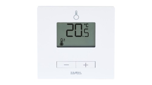 REGULATOR TEMPERATURY PROSTY, 230V, RADIOWY, (+ PRZEKAŹNIK) TYP: LPW-21 BIAŁY