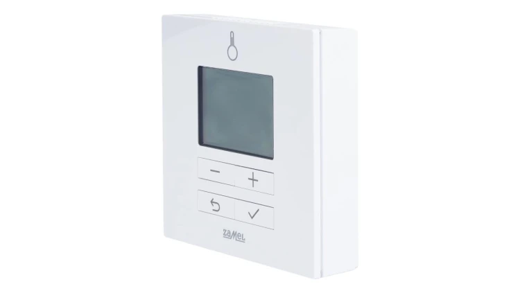 REGULATOR TEMPERATURY DOBOWY, BATERYJNY, PRZEKAŹNIKOWY TYP: LBR-02 BIAŁY