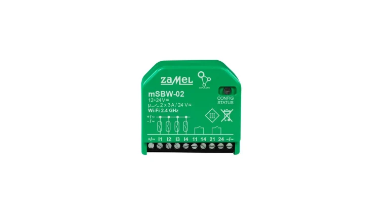 Sterownik bramy Wi-Fi 2-kanałowy mSBW-02 SPL10000053